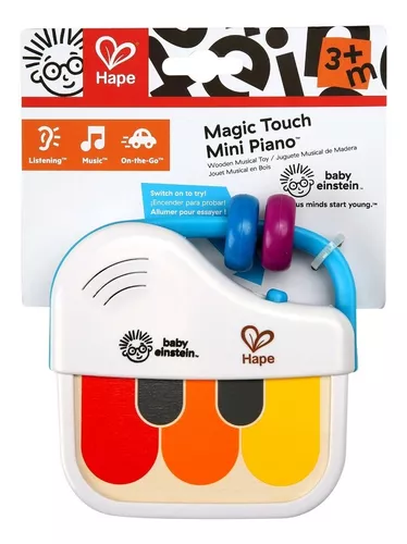 Piano Infantil Toque Inteligente Madeira Colorido Baby Einst