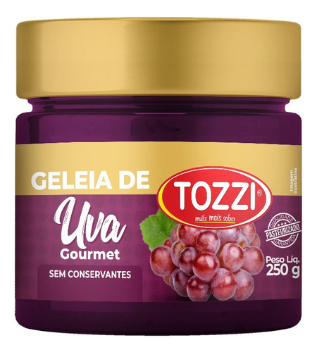 Geleia De Uva Tozzi, Pote 250g