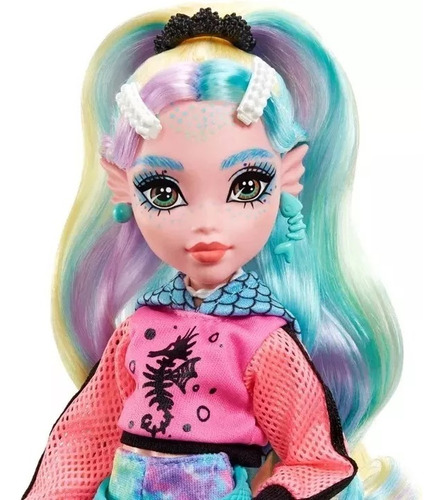 Boneca Monster High Lagoona Da Moda + Pet Magico Ed 2023