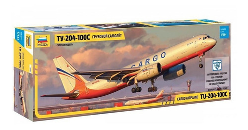 Avion Tupolev Tu-204-100c Cargo 1/144 Armable
