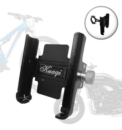 Soporte Porta Celular Metálico Para Moto Bicicleta Scooter