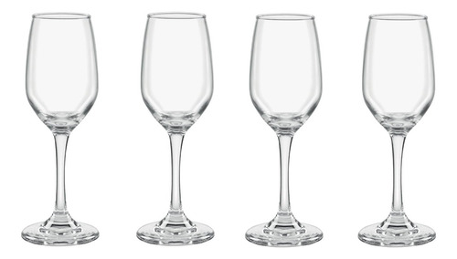 Copa Champagne Vino Cristar Brunelo 4 Piezas De 237 Ml C/u