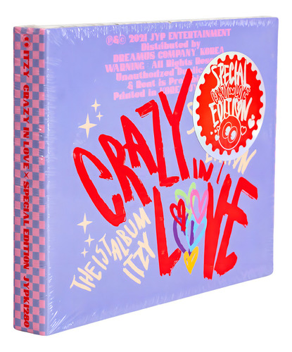 Itzy - Crazy In Love Special Editon Jewel Case Album Kpop Pr