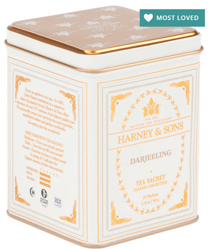 Harney & Sons, Darjeeling, 20 Sachets De Té, 1,4 Oz (40 G)