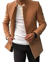 Comprar Abrigo Largo De Lana Para Hombre Gabardina De Lana Británica