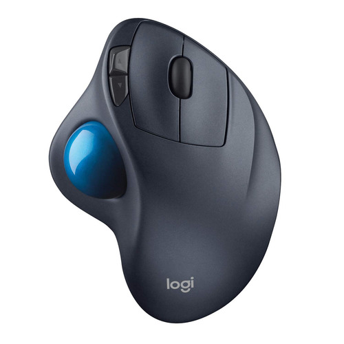 Mouse Trackball Inalámbrico Ergonómico Logitech M570