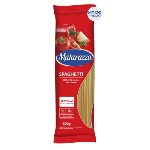 Fideos Spaguetti Matarazzo Pastas Secas - Mejor Precio