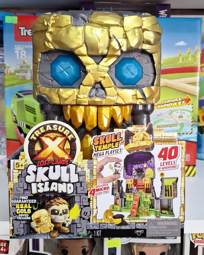 Treasure X Lost Lands Skull Island Skull Temple Mega