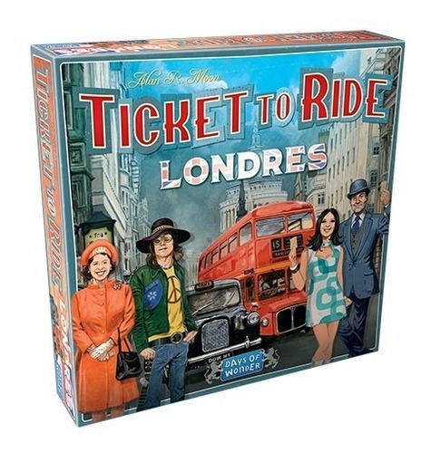 Aventureros Al Tren Londres - Ticket To Ride + Envío 