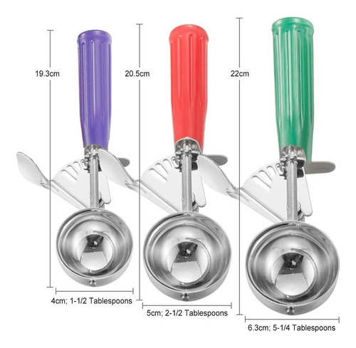 Juego Cucharas Para Galletas Juego De Cucharas Para Helado
