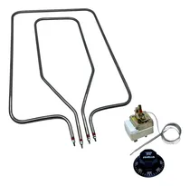 Comprar Kit 2 Resistências Forno Layr Luxo 46l 1200w 127v Termostato