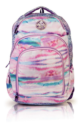 Mochila Samsonite Xtrem Soul Mermaid Skin Escolar Backpack Portalaptop 15.4 PuLG Color Rosa sirena multicolor