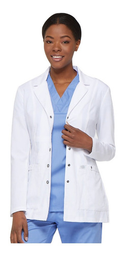 Imagen 1 de 7 de Dickies 82400 Bata Médica De Mujer Xtreme Stretch Corta