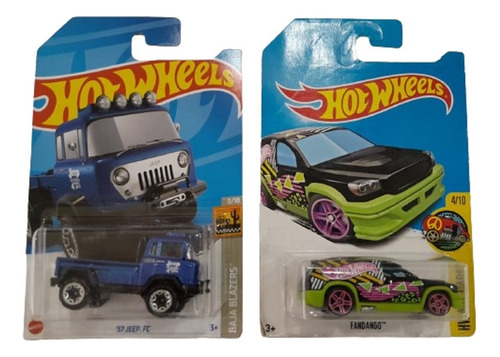 Hot Wheels X2: Jeep Fc 1957 Y Fandango Uno De Los Iconos!