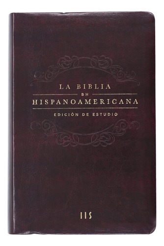 Biblia Edicion De Estudio Color Bordo