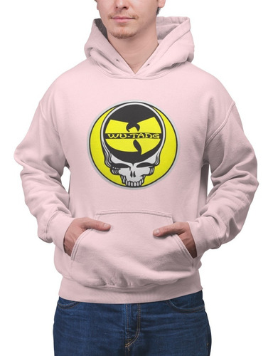 Poleron Unisex Wu Taang Musica Grupo Calavera Estampado Algodon