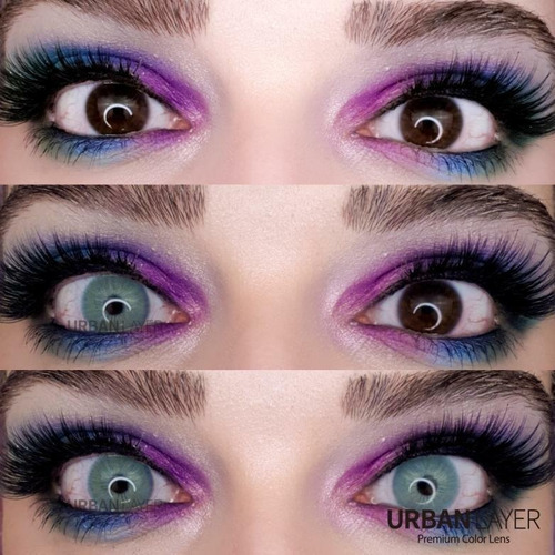Imagen 10 de 10 de Urban Layer - Angeles N Blue - Lentes De Contacto