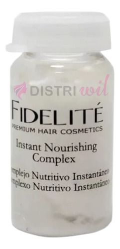 Caja De Ampollas Complejo Nutritivo X12 Unidades Fidelite Recupera la Nutricion Natural A Tu Cabello Suavidad Antifrizz Hidratacion Brillo Humectacion Reparacion Reestructurante
