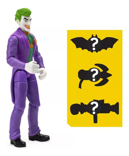 Figura De Acción The Joker The Caped Crusader De Spinmaster 