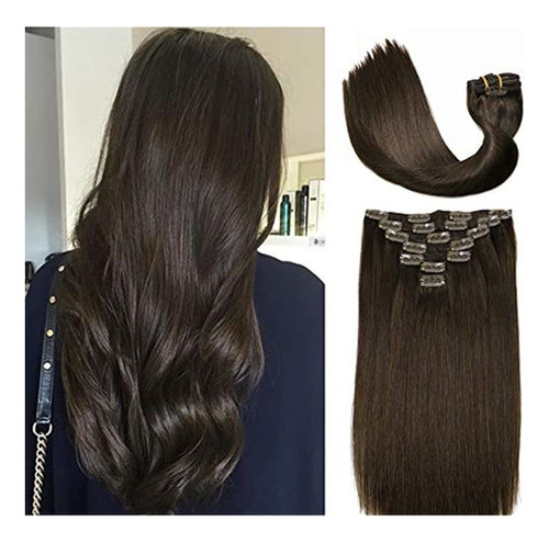 Clip En Extensiones De Cabello Cabello Humano Nueva Version