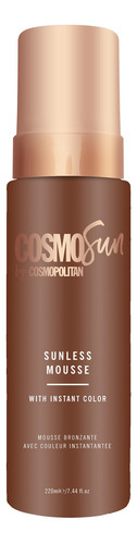 Cosmosun Mousse Sin Sol De Cosmopolitan Con Color Instantá.