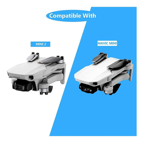 Imagen 4 de 6 de Landing Gear Para Dji Mini 2 Y Mavic Mini Plegables