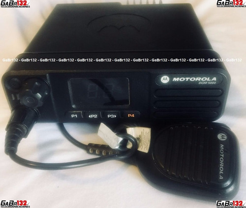 Radiotransmisor Móvil Motorola Mototrbo Dgm5000 Vhf 32 Canal