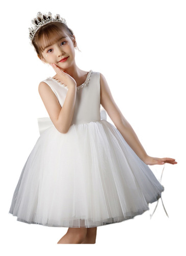 Vestido Corto De Ballet Casual De Cumpleaños Para Niña A