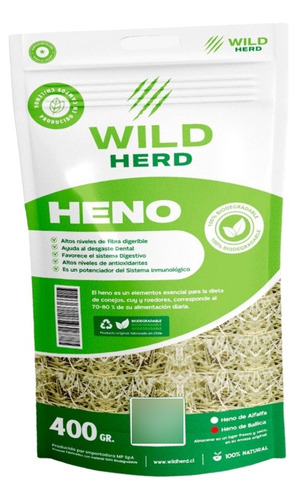 Heno De Ballica Wild Herd 400gr