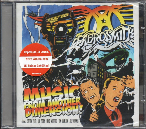Cd Aerosmith Music From Another Dimension - Original E Lacra