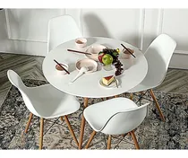 Comprar Mesa Eames +  4 Sillas Eames Hogar, Oficina, Terrazas Y Mas