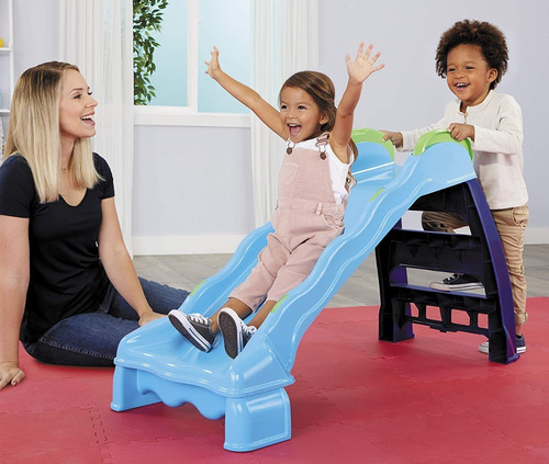 Little Tikes Tobogán Húmedo O Seco 2 En 1 Para Interiores-ex