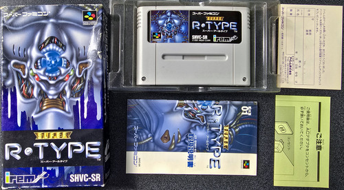 Super R-type Por Irem Para Super Famicom O Snes Completo (Usado)