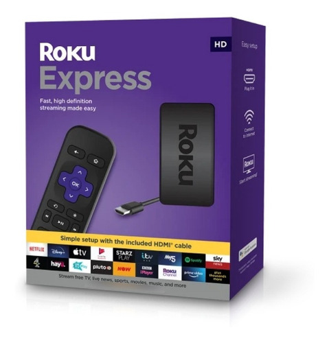 Roku Express Hd Streaming Hdmi Netflix Youtube Hbo Disney