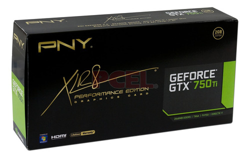 Tarjeta De Video Pny Nvidia Gtx 750ti 2gb Pciexpress 3.0