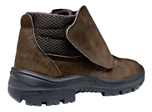 Imagem 3 de 5 de Botina Velcro Nobuck 43 - Imbiseg