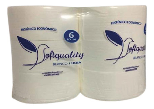 Higienico Economico Softquality 6 Rollos