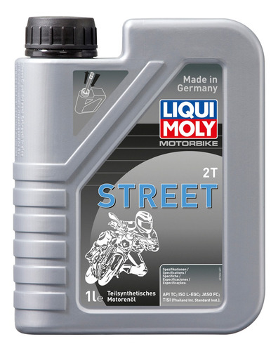 Motorbike 2t Street 1l Liqui Moly Aceite P/motos A 2 Tiempos