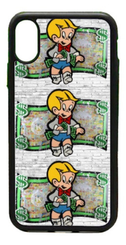 Funda Protector Para iPhone Richie Rich Billete Millonario