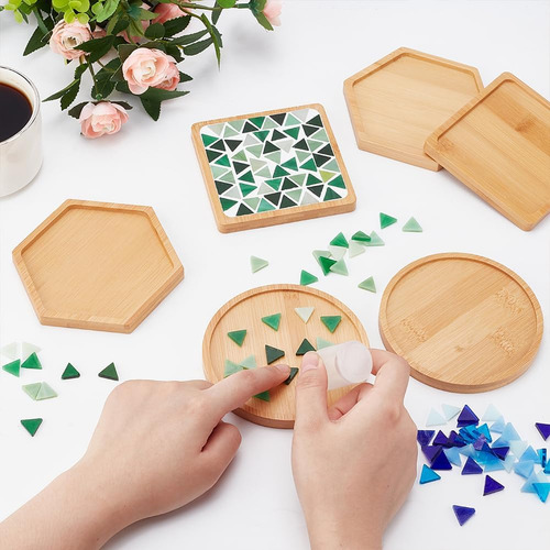 Kit Para Hacer Posavasos Con Mosaicos Para Manualidades