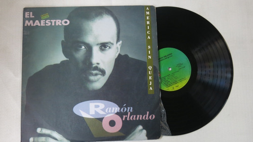 Vinyl Vinilo Lp Acetato Ramon Orlano El Maestro Salsa Mereng