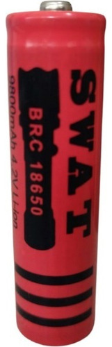 Bateria Pila Roja 18650 Recargable 9800mah Litio Ion 4.2v