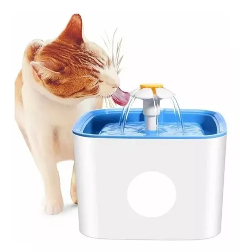 Bebedero Fuente Dispensador Agua Electrica Gatos Perro – El Arca Pet