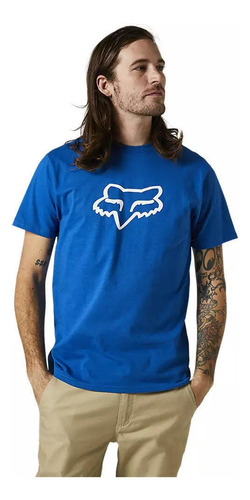 Polera Lifestyle Legacy Head Azul Fox