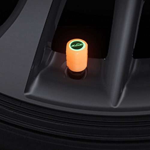 Tapa De Válvula De Neumático Universal Luminosa Para Cubo De