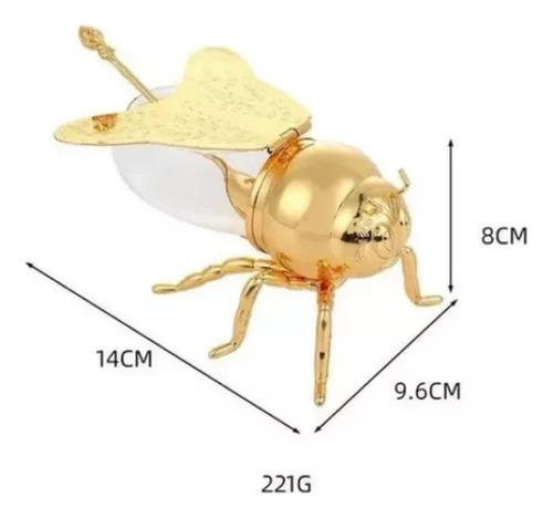 Para Jarrón De Abejas De Cristal Transparente, Spice Jar Co/