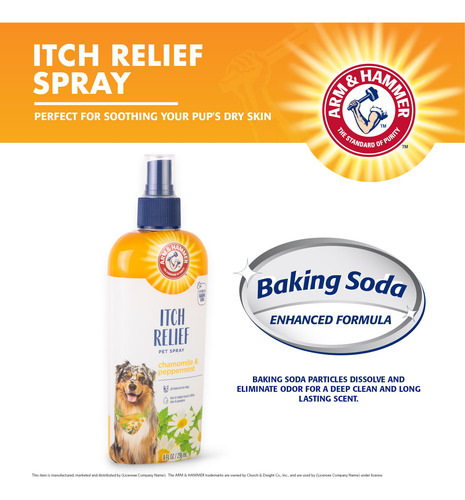 Pulverizador Itch Relief Arm & Hammer Para Mascotas Y Perros