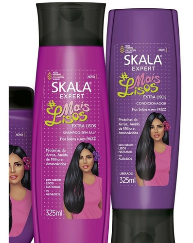Kit Shampoo Y Acondicionador Skala Mais Lisos Reconstrucción