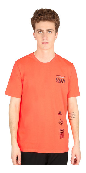 Venta anticipada Digno avión Remera Adidas Naranja | MercadoLibre 📦