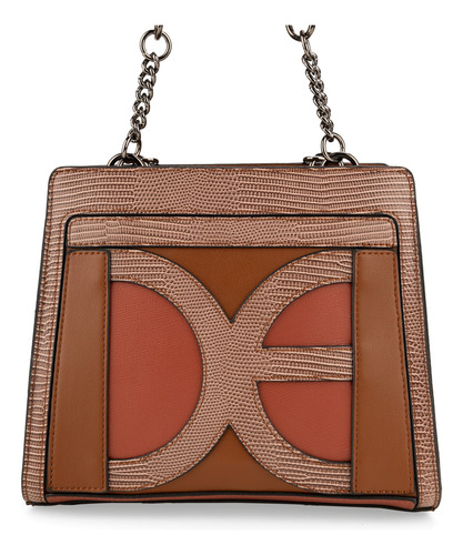 Bolsa Satchel Cloe Umuri Chico Color Marrón